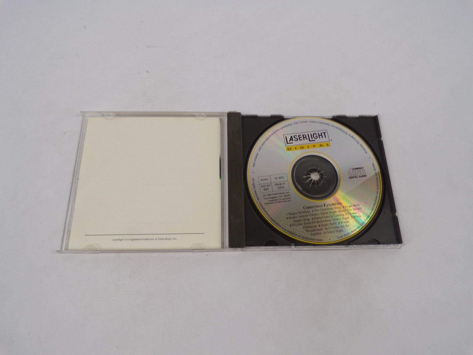 Christmas Favorites Dean Martin Perry Como Mel Torme Johnny Mercer Happy CD#71