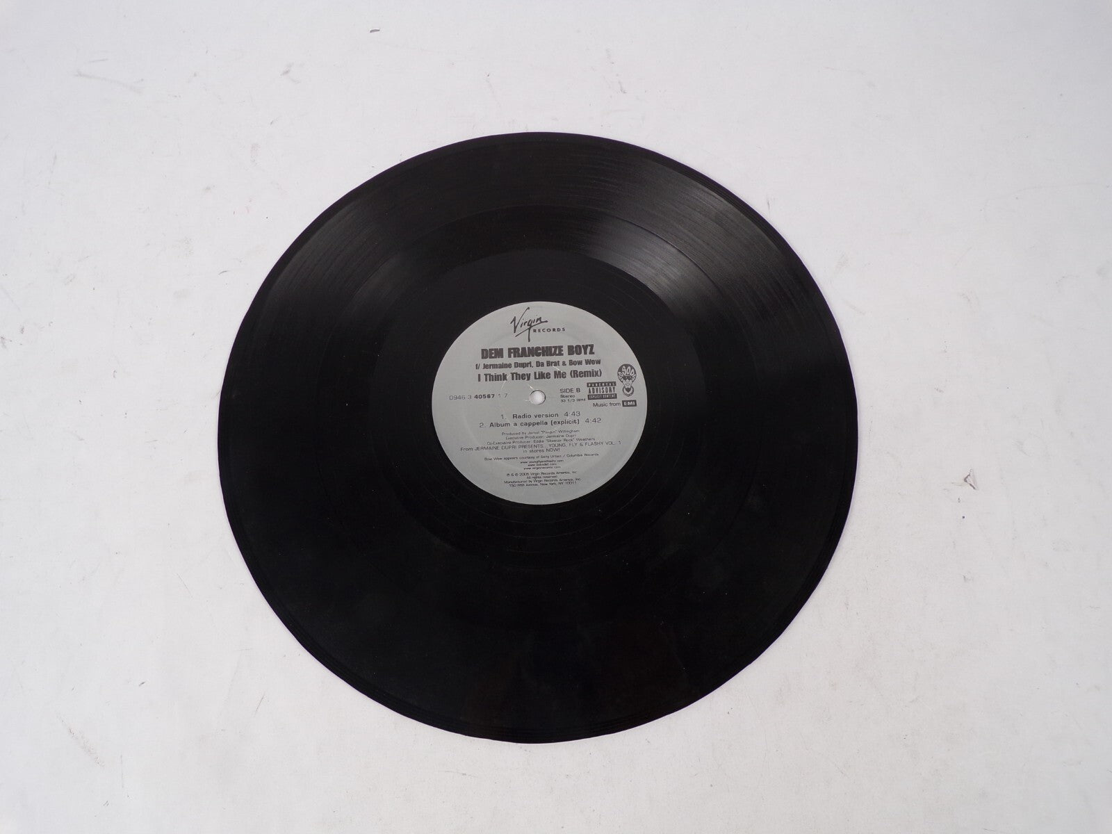 Dem Franchize Boyz I Think They Like Me Remix Radio Version Vinyl Record
