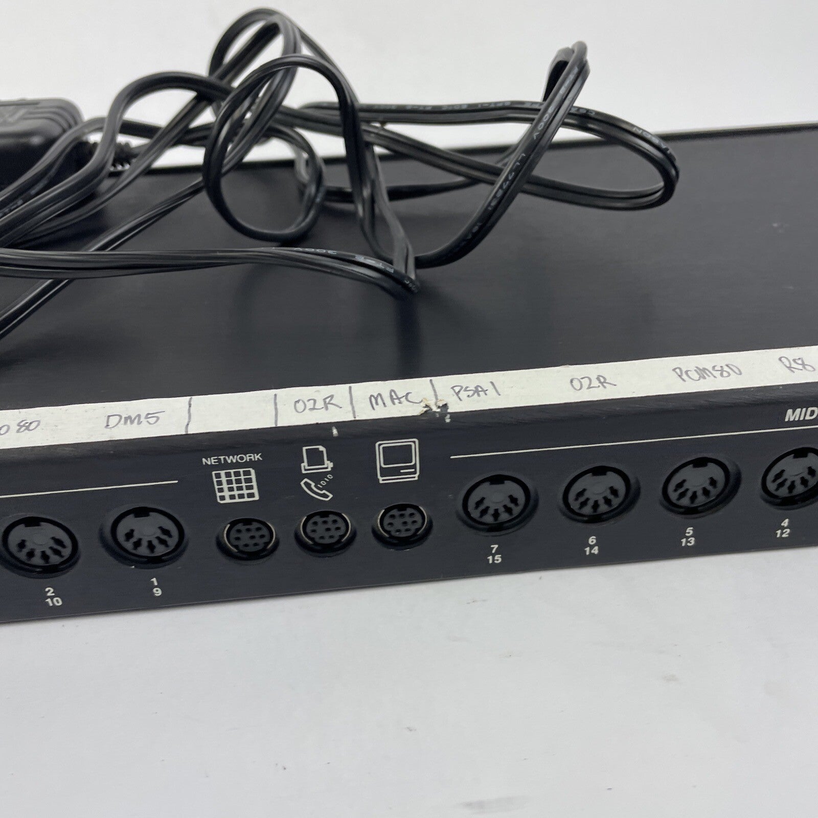 Mark of the Unicorn MOTU Midi Time Piece AV Interface 128 Channels SMPTE w Cord