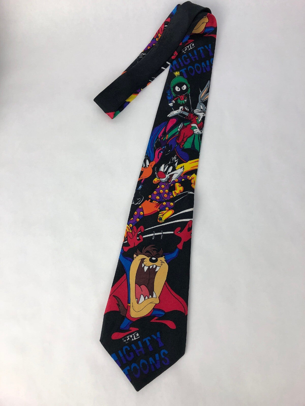 Looney Tunes Mania The MIGHTY TOONS  Necktie Bugs Daffy Marvin The Martian Taz