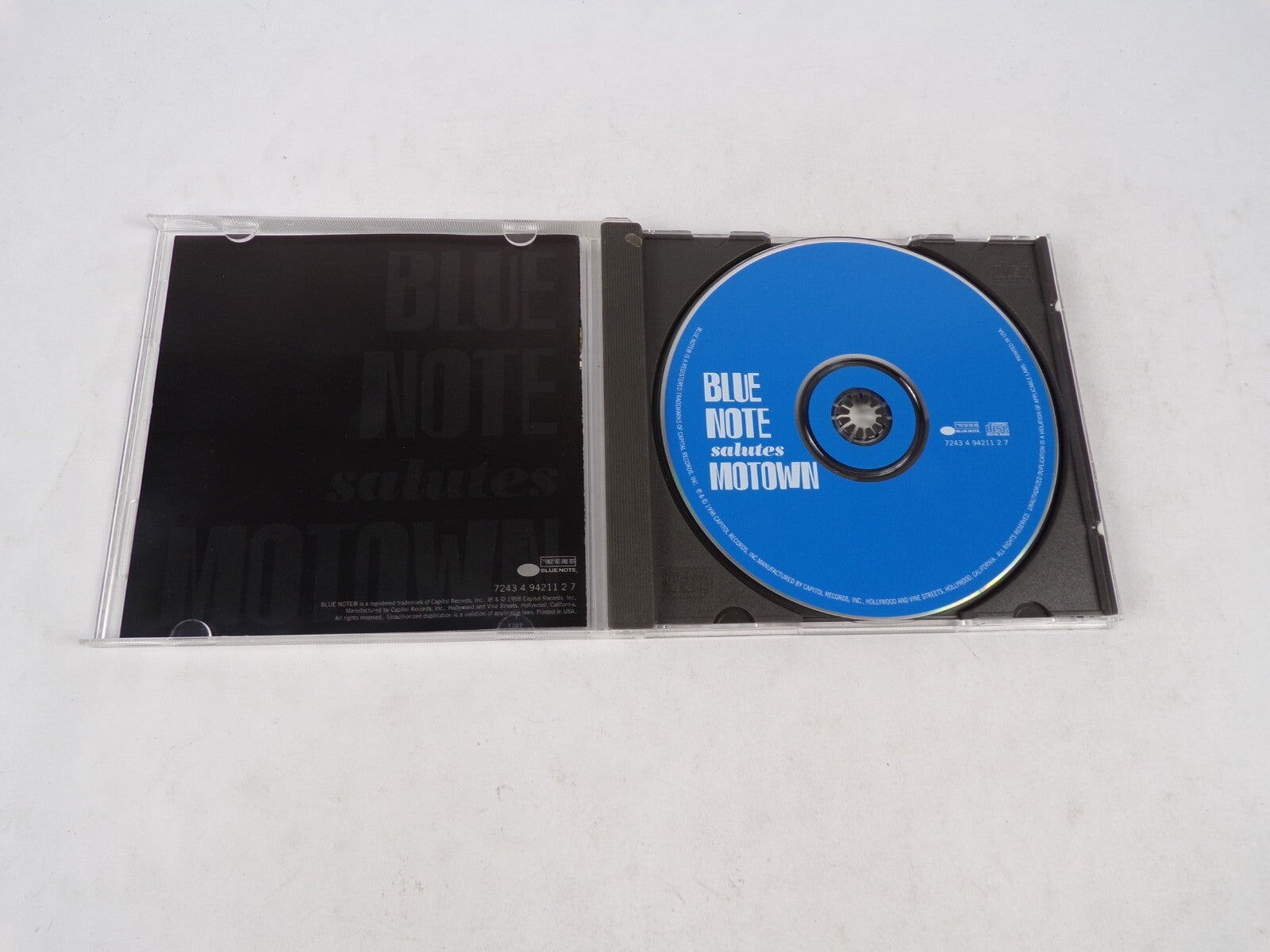 Blue Note Salutes Motown I'll Be There Tracks Of My Tears Ain't Nothin' LikCD#15