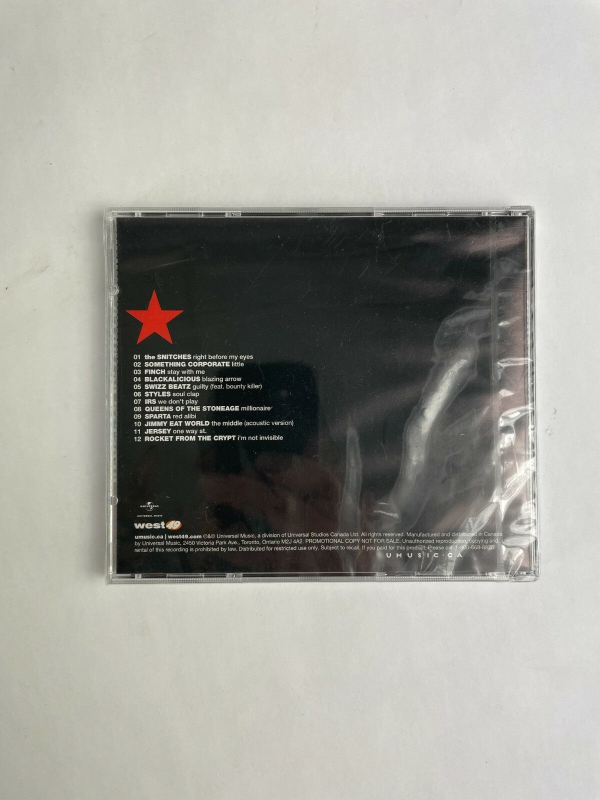 Redstar Board Co. The Snitches Something Corporate Finch Blackalicious Disc Q12