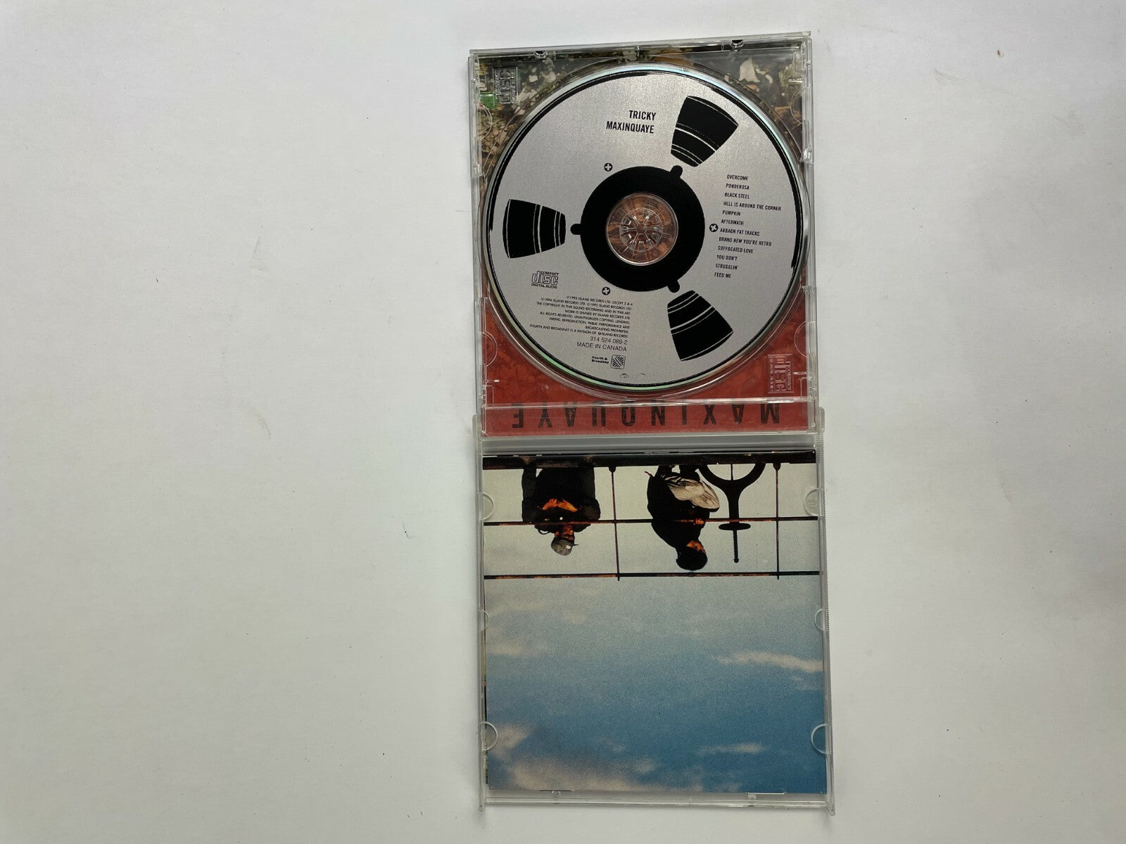 CD Tricky Maxinquaye Overcome Ponderosa Black Steel Pumpkin Aftermath Feed Me