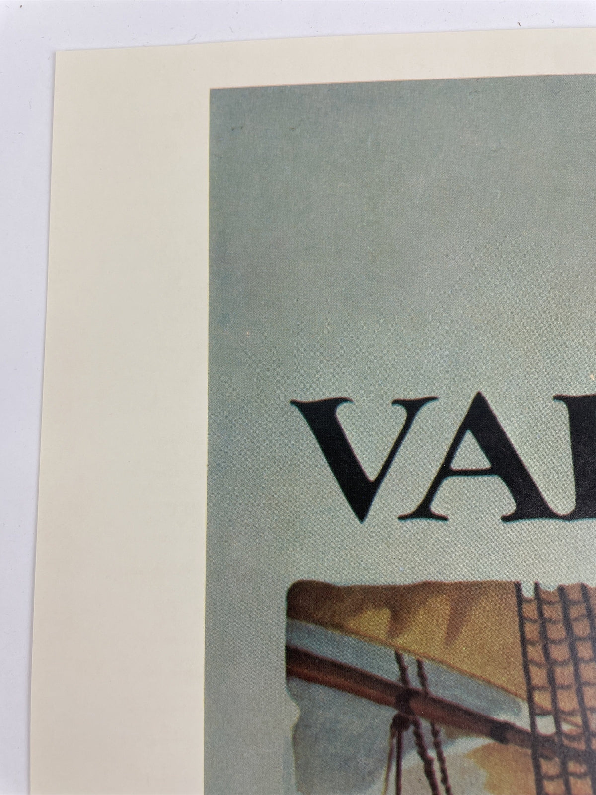 THE VALIANT SPIRIT OF OUR NAVY 20"X 16" Enlistment Poster ( 1932 pre-WWII ) REPO