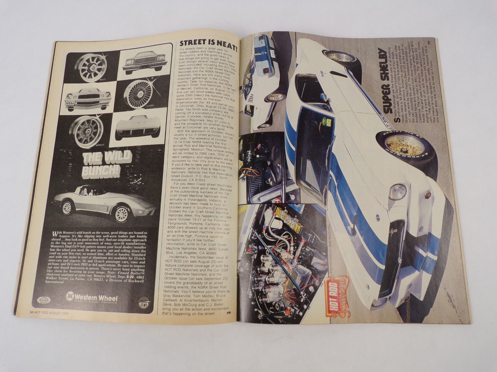 August 1979 Hot Rod Magazine Mustang Super Cars Mighty Mopars Fuel Injection