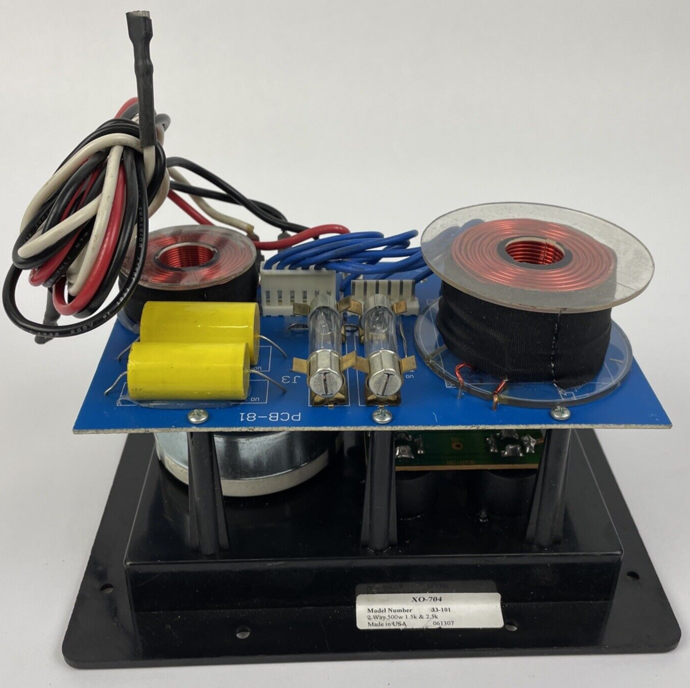 GLS Audio Speaker Crossover Replacement Model 33-101 2 Way 500w 1.5K & 2.5K USA