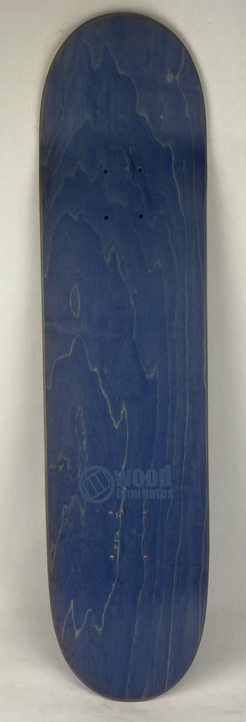 Woodchuck Wood Laminates Circa 1996 " Angry Trees " Skateboard Deck 8" x 31.5