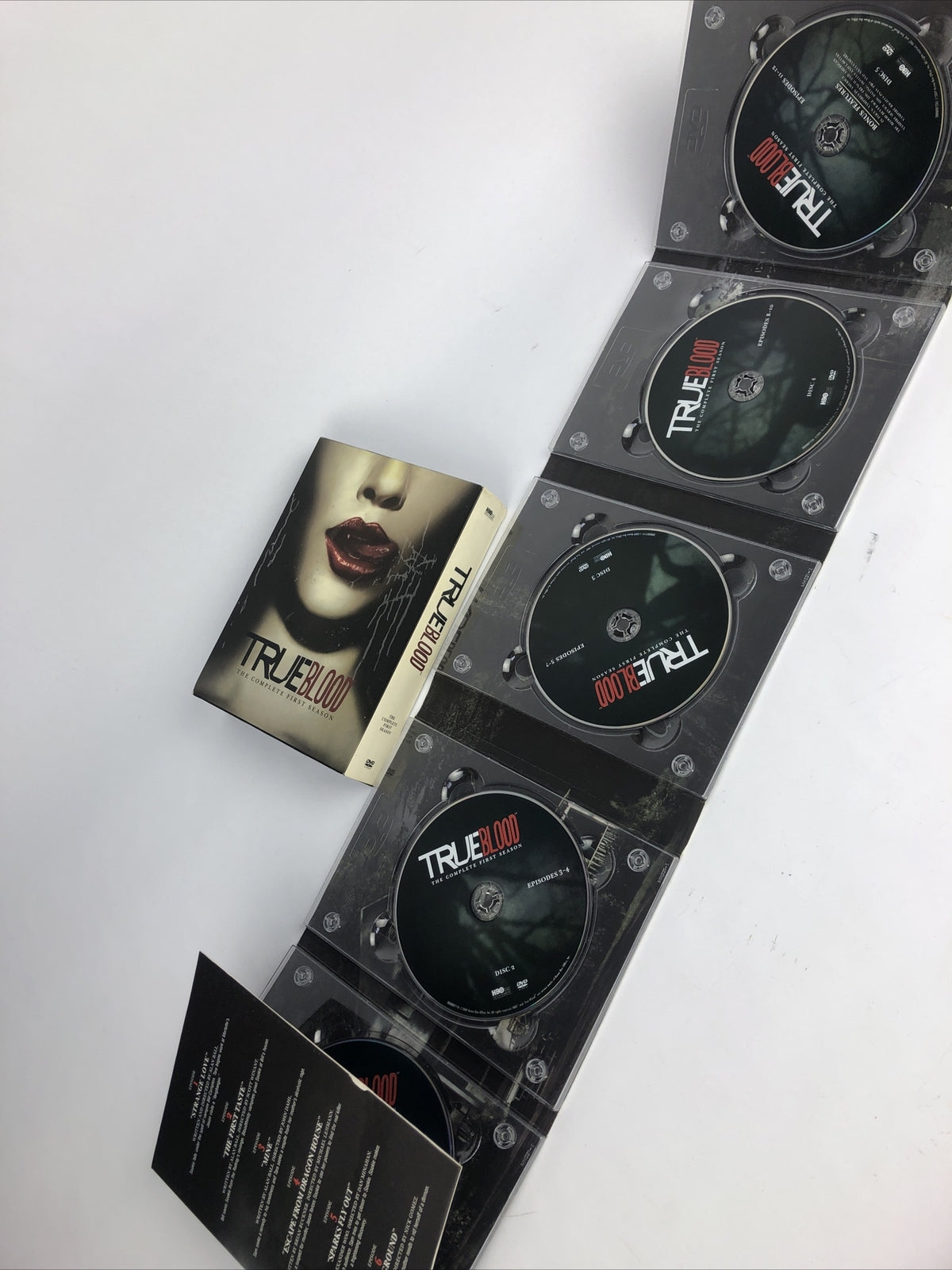 TRUE BLOOD - THE COMPLETE FIRST SEASON  2009 5-DISC SET DVD Mint Discs