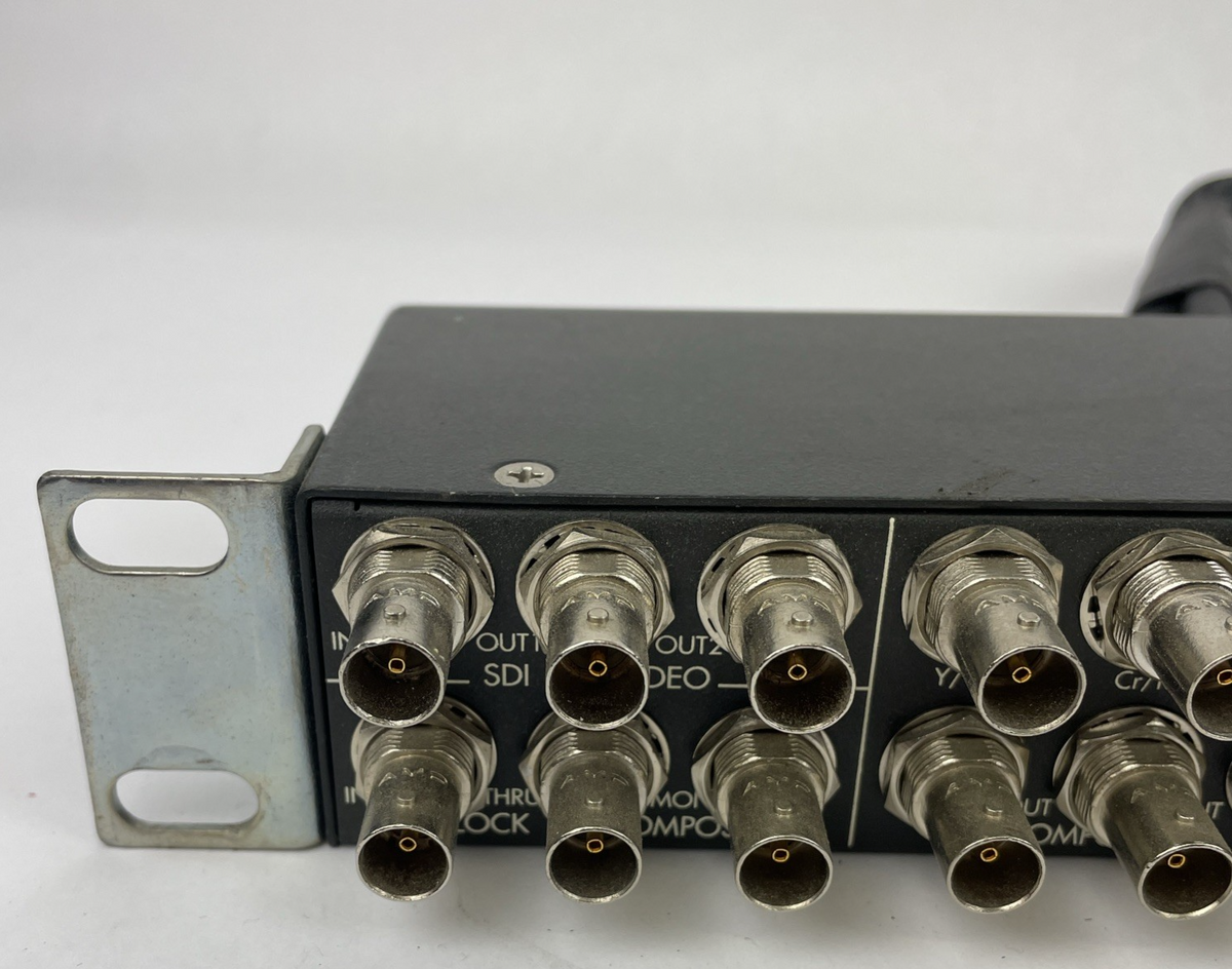 External Analog Audio Editing Breakout Box 1U Rackmount 3 Pin XLR