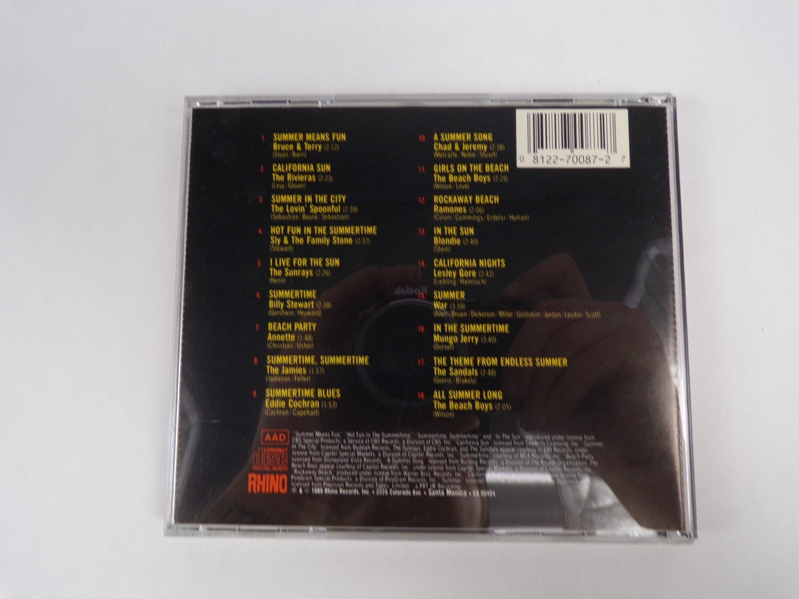 Summer & Sun CD #13