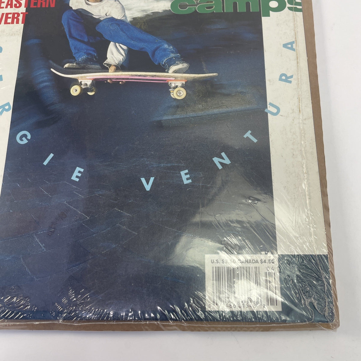 VINTAGE Skateboard Magazine - TRANSWORLD SKATEBOARDING APRIL 1991 Sergi Ventura