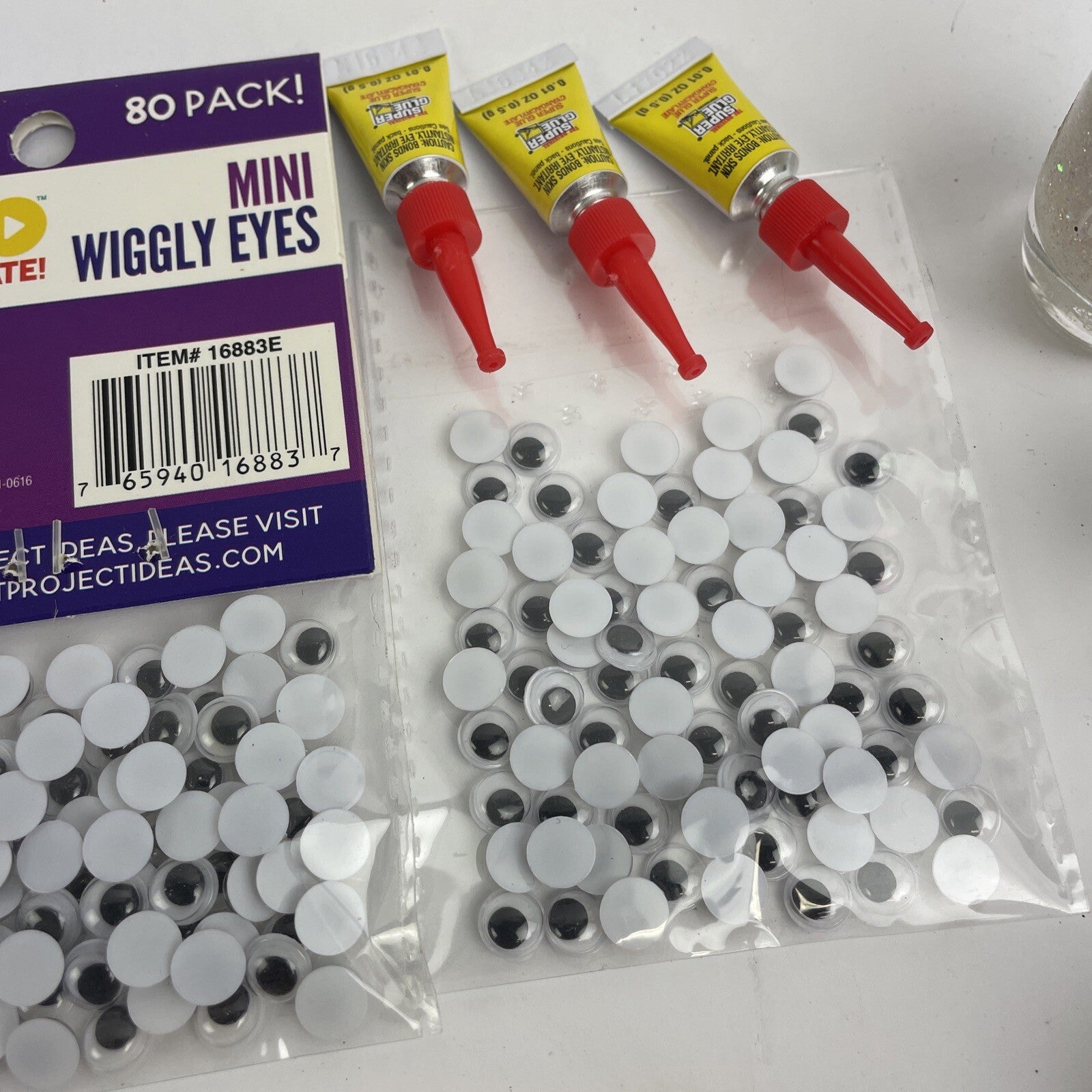 Fishing Lure Craft Kit Fish Eyes 3D Holographic Lure Eyes Fly Tying Jigs Crafts