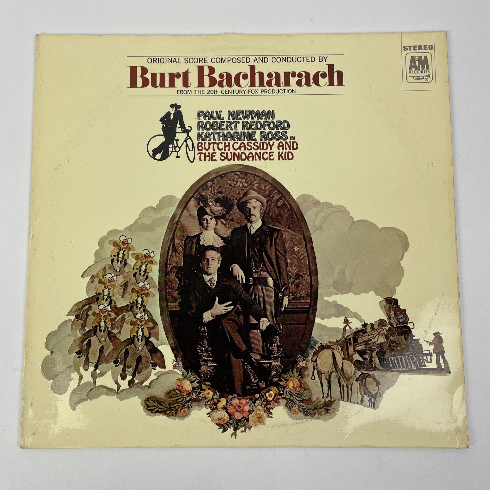 Burt Bacharach Butch Cassidy & The Sundance Kid Soundtrack LP Vinyl SP4227 VG+