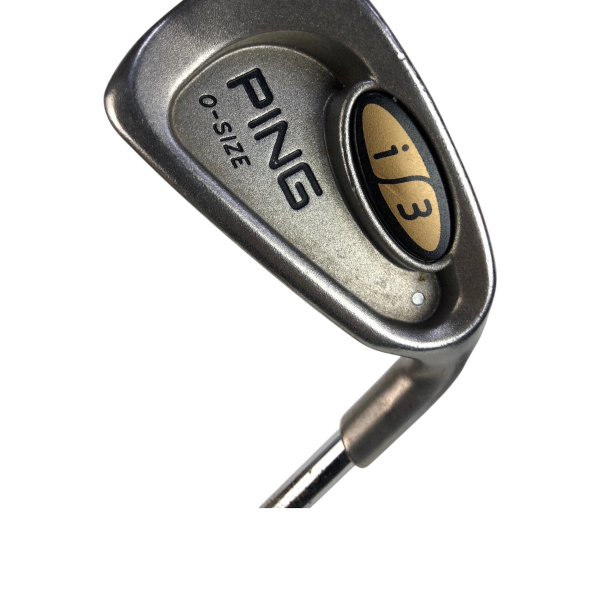 PING i3 Silver DoT OVER-SIZE SINGLE 6 IRON JZ Cushin STIFF STEEL Golf Pride Grip