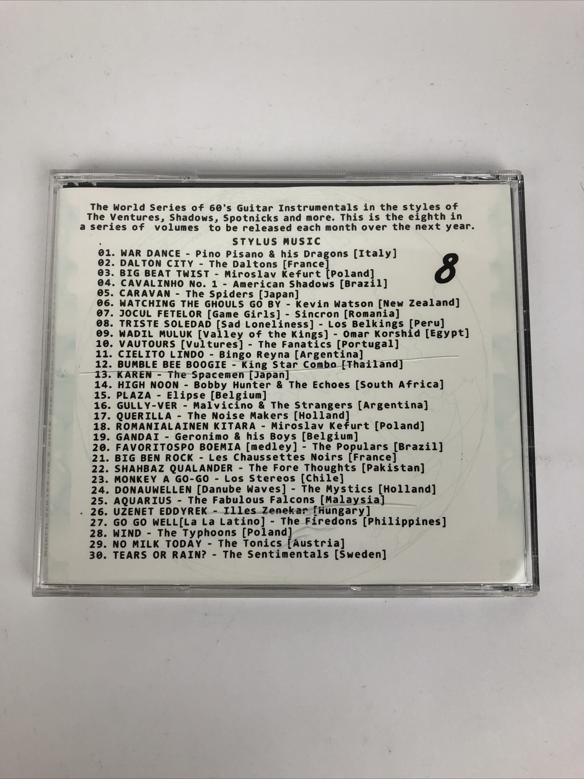 1960's Long Forgotten Rock Guitar Instrumentals from Around the World ( CD  ) #3
