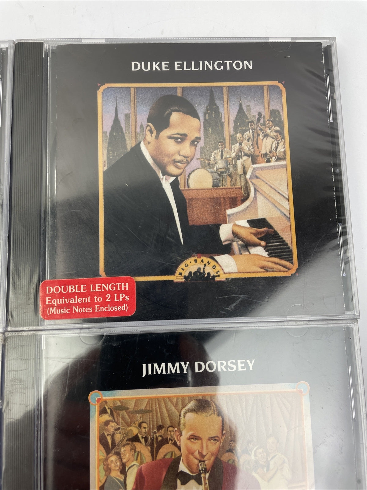 Lot of 6 x Time-Life Big Bands Sealed Hype Stickers Crosby Brown Dorsey CD #72