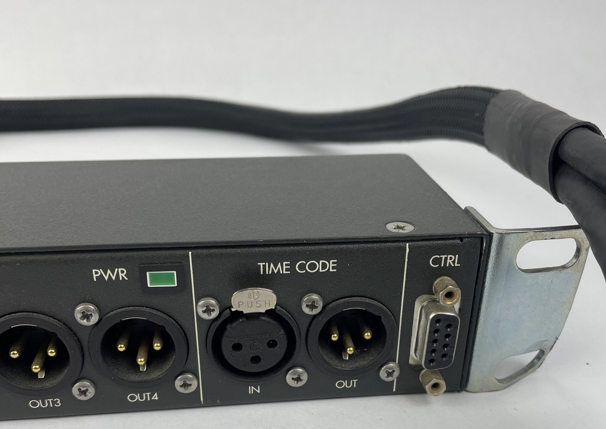 External Analog Audio Editing Breakout Box 1U Rackmount 3 Pin XLR