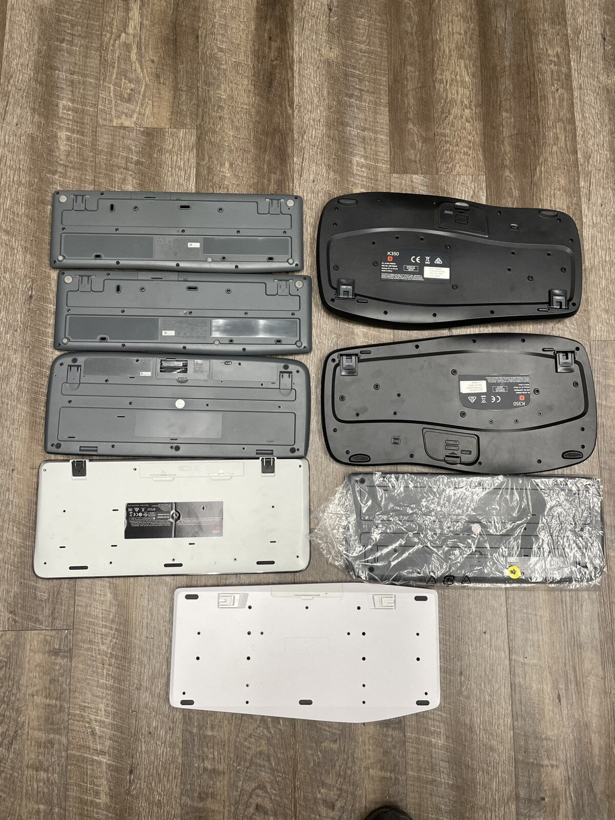 Lot of 8:  Logitech Wireless Keyboard  - No Dongles