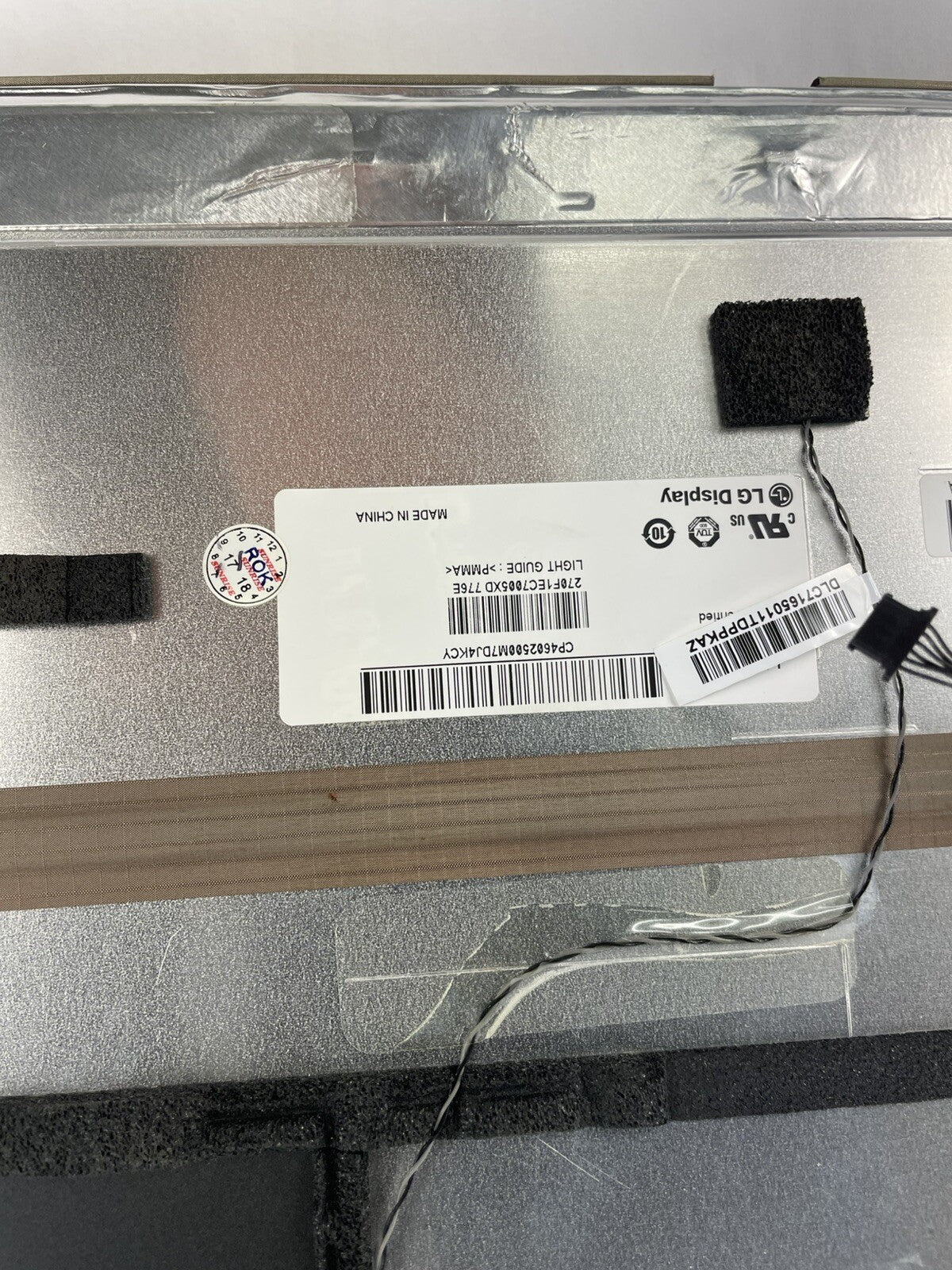 Apple iMac 27" A1312 Mid 2011 LCD Display Screen EMC 2429 LM270WQ1 (SD) (E3)