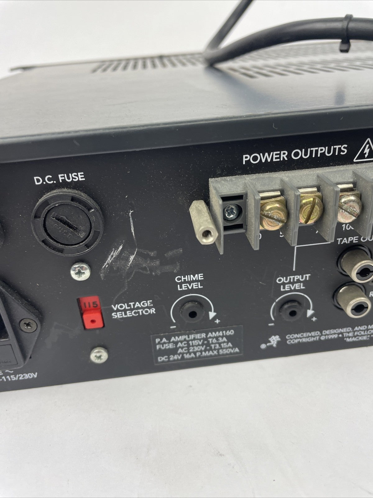 OEM Mackie AM 4160 - P.A. Professional Power Audio Amplifier / Mixer VGC