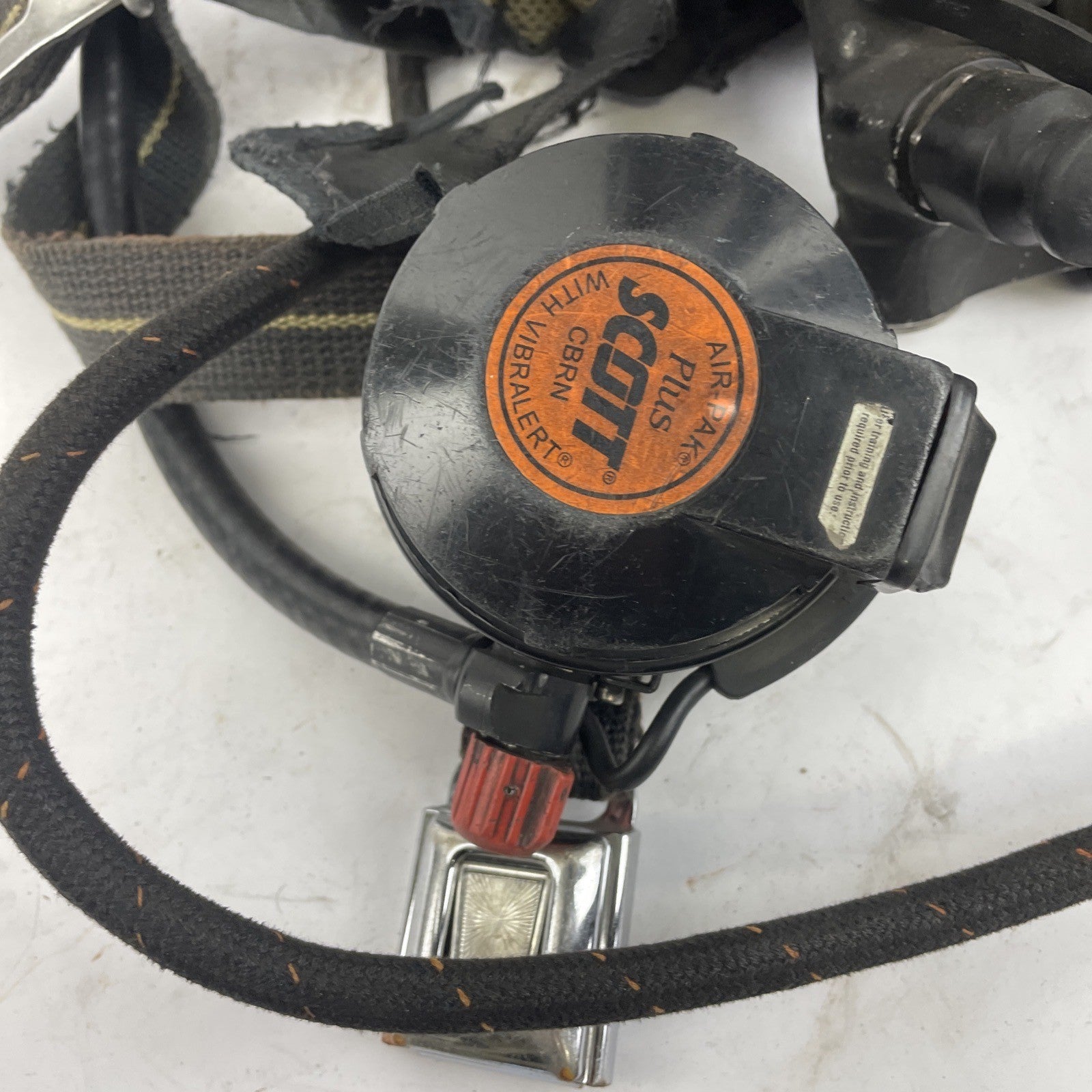 SCOTT SAFETY 4.5 4500 SCBA Air Pack Harness EZ-Flow Air Pak Plus with Sensor p
