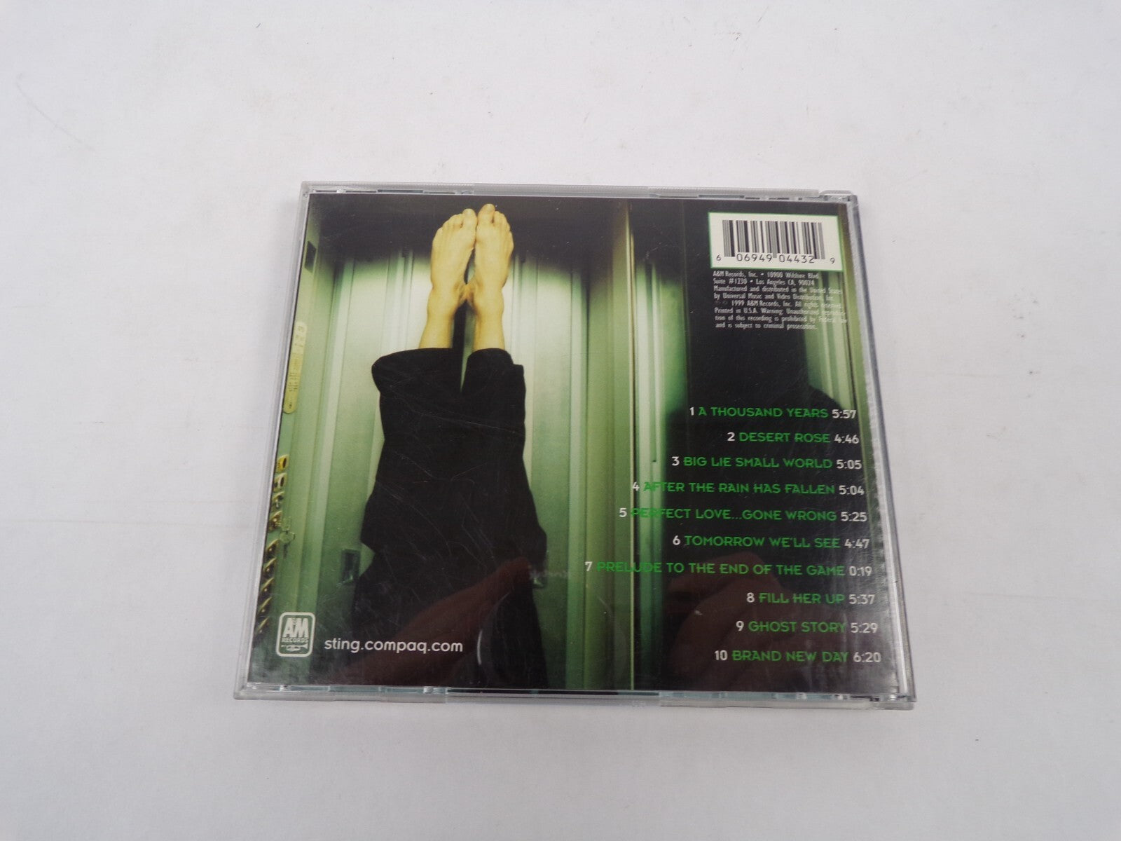Sting Brand New Day A Thousand Years Desert Rose Big Lie Small World After CD#25
