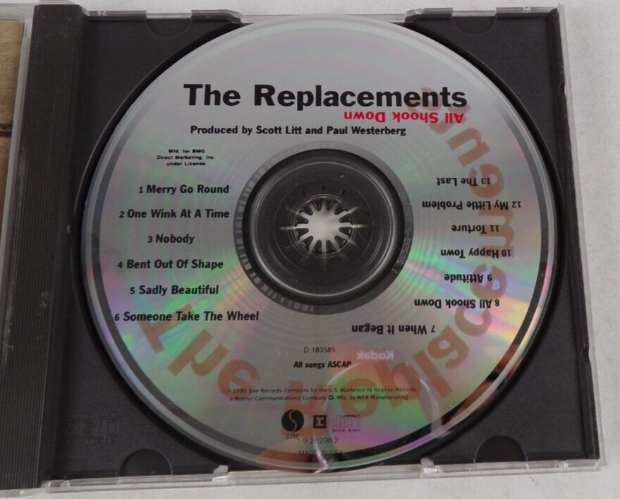 The Replacements * All Shook Down : Merry Go Round One Wink At A Time  CD #22