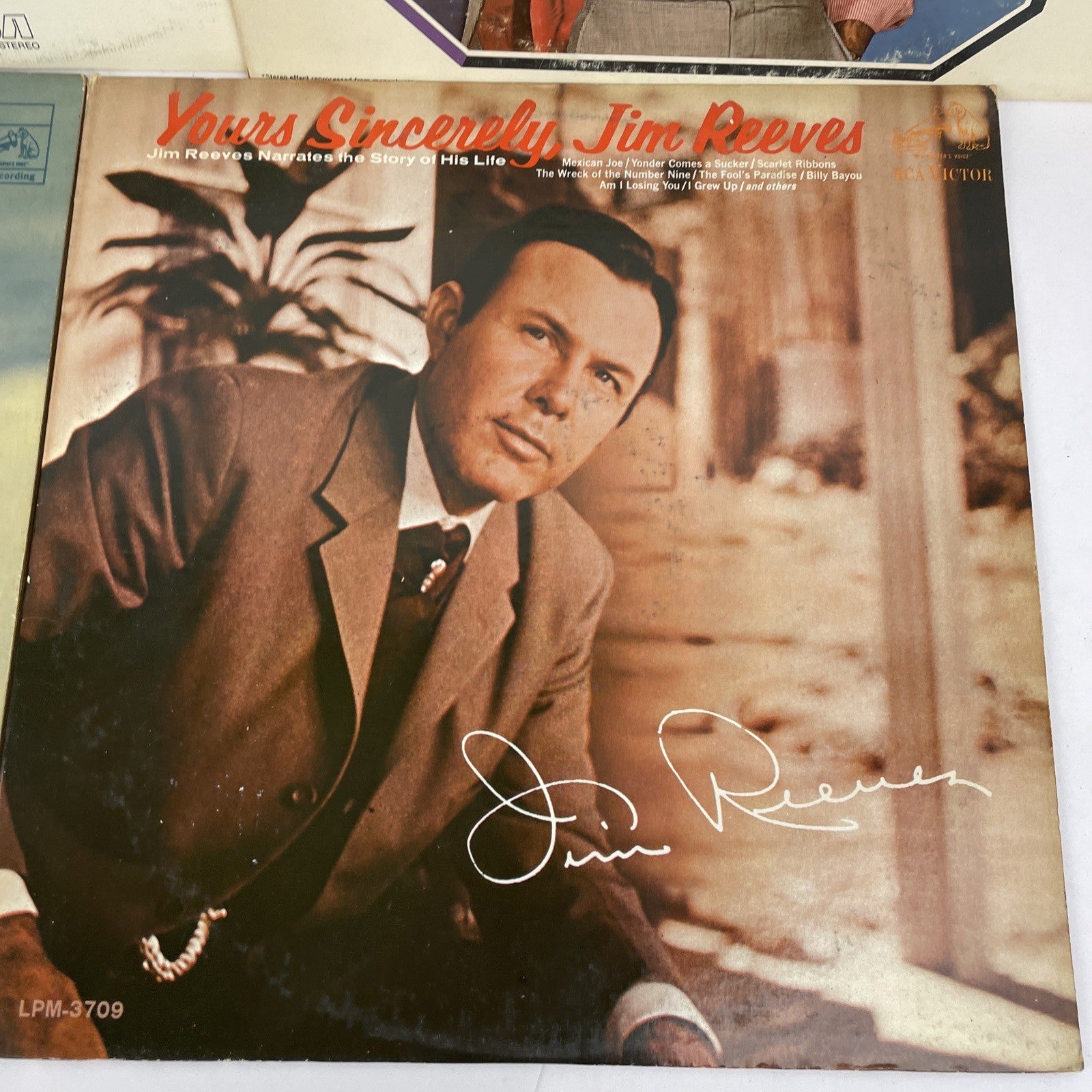 JIM REEVES VINYL Record LP’S LOT OF 5 RCA VICTOR LABEL