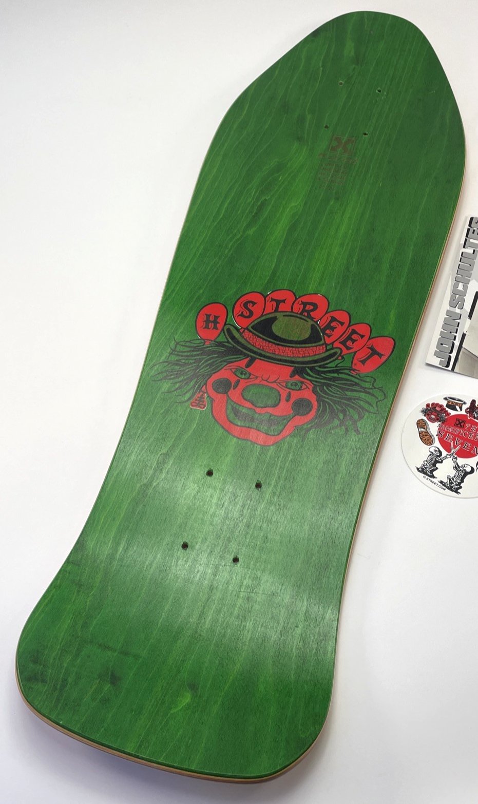 John Schultes A Series Clown H-Street Skateboard Deck Limited Edition #15 of 136
