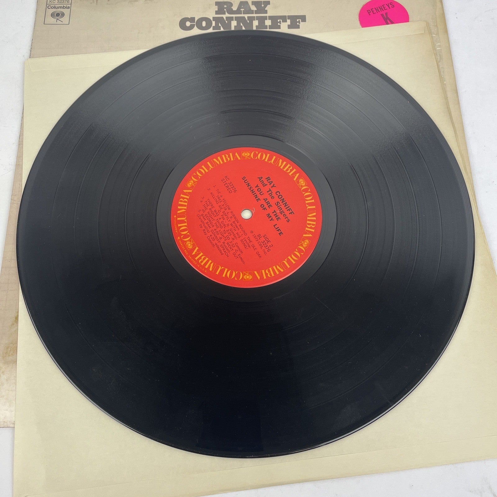 Ray Conniff and the Singers " You Are The Sunshine Of My Life" Vinyl LP Record