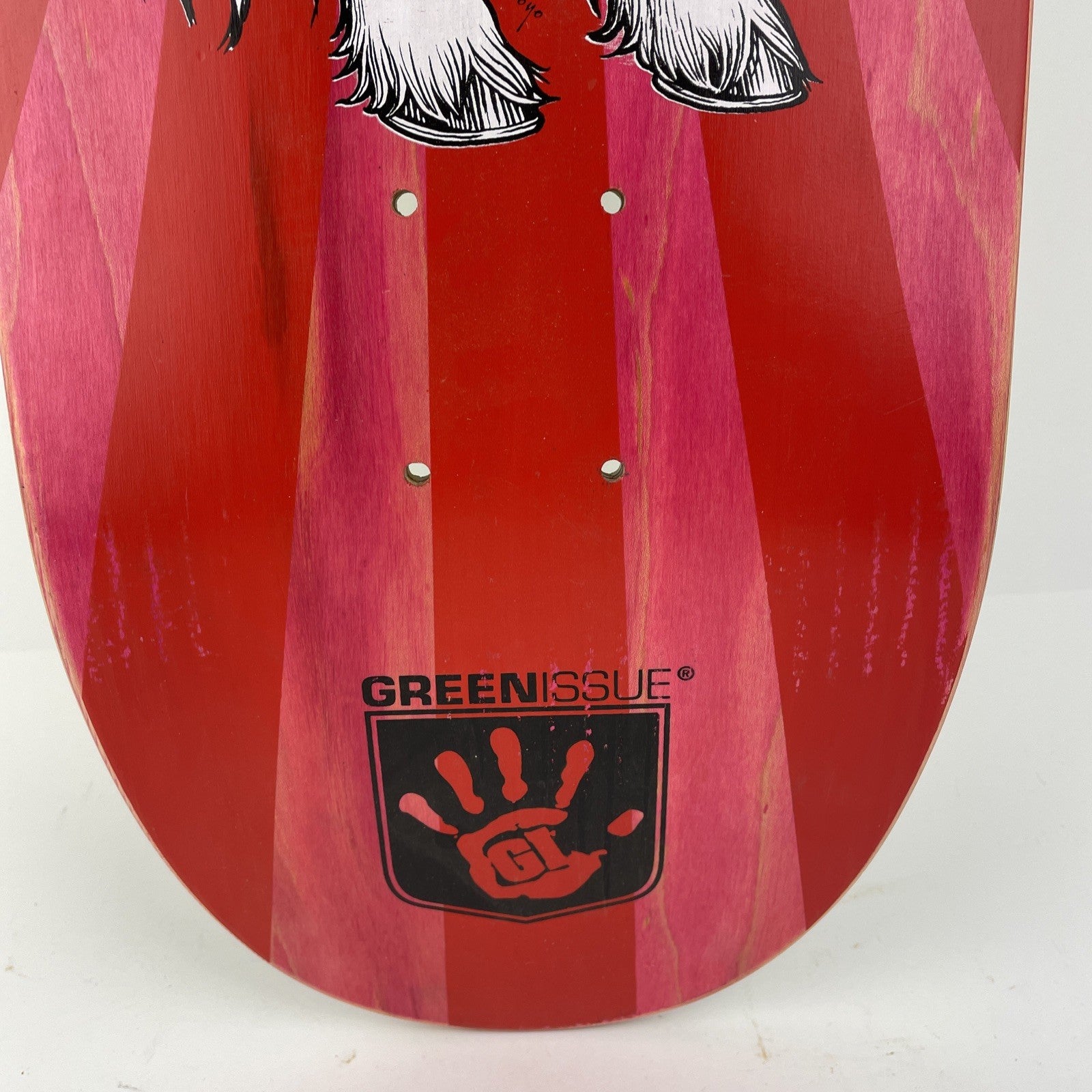 Green Issue Skateboards MOTO SHIBATA Professional Signature Skateboard Deck RARE