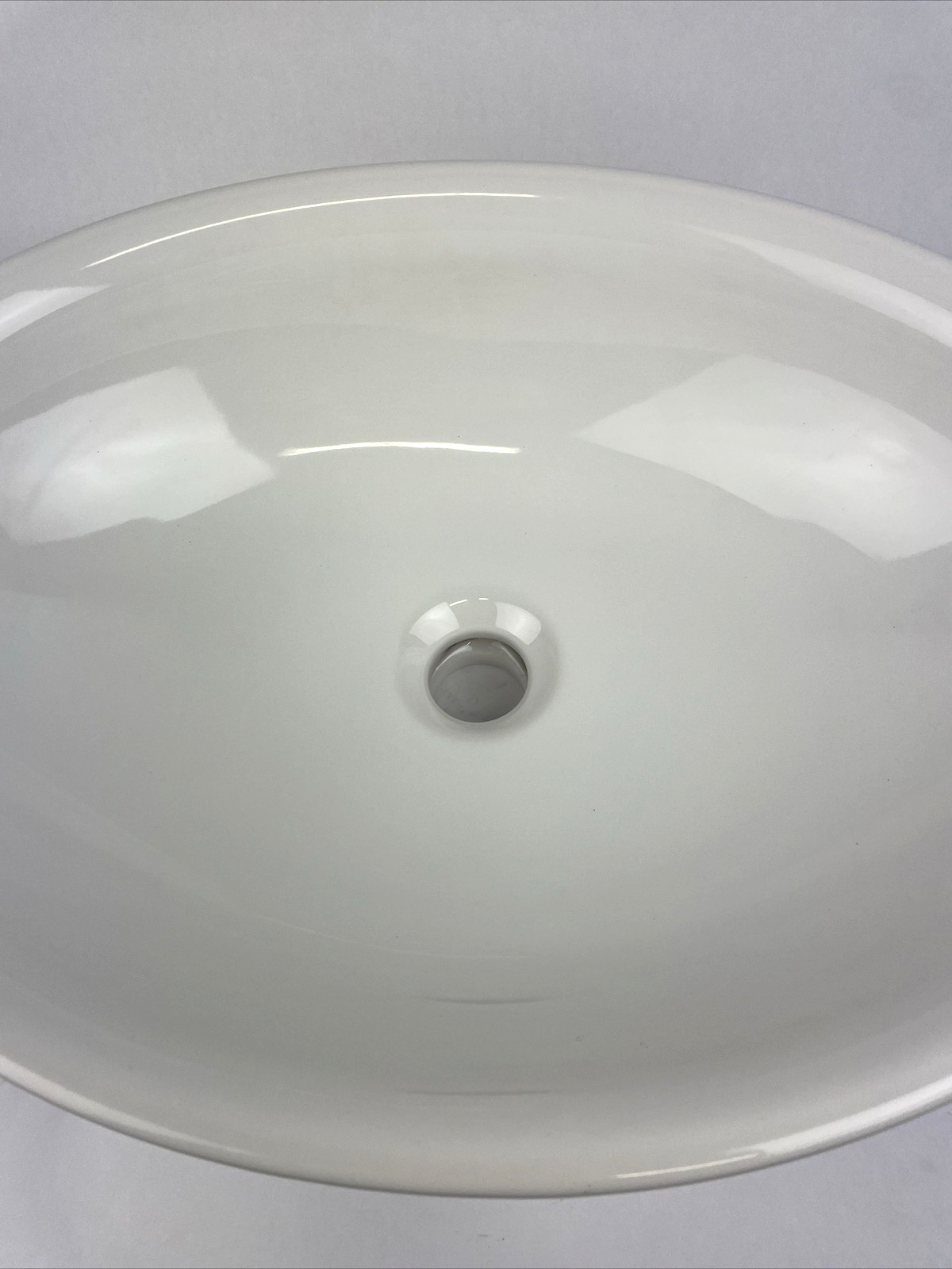 OEM LAUFEN Top Mount Bathroom Designer Sink Glossy White OD 20.25" 514mm