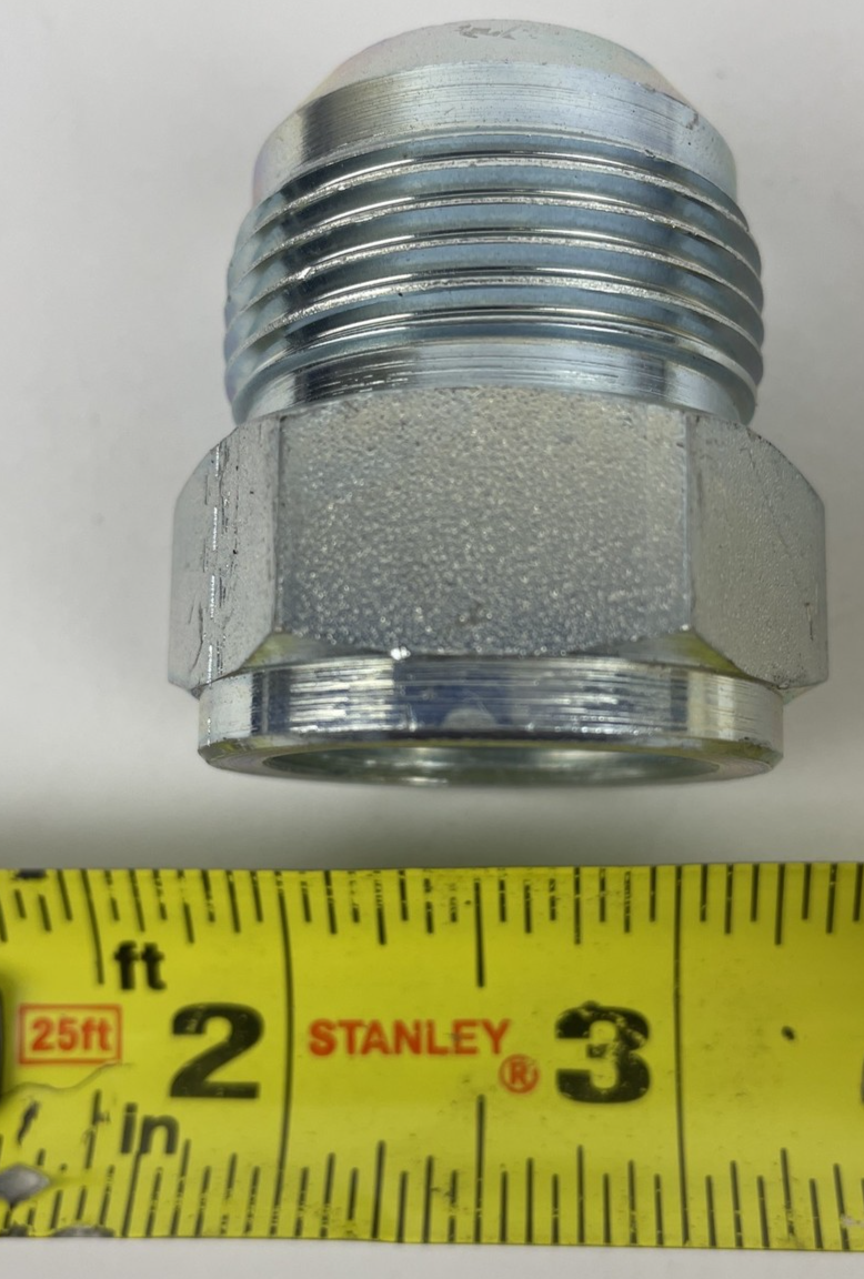 1" Female JIC x 1 3/4" Male JIC Hydraulic 37° Flare to Flare Adapter