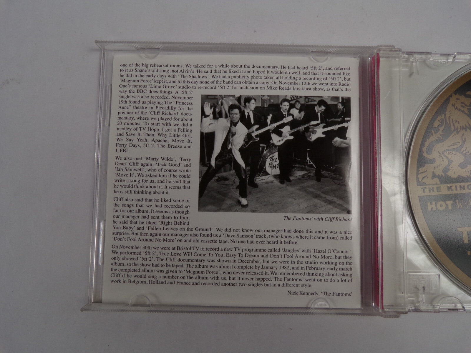 The Fantoms Feelin' Fine Vol 1 Five Foot Two Fabulous Cure Frantic CD#41