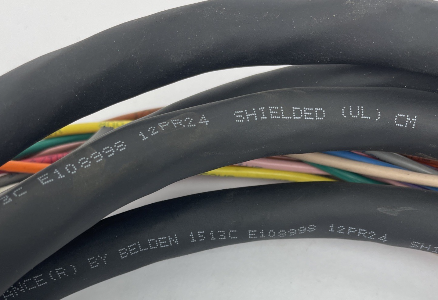 12 Channel Male 1/4" Phone to 3-Pin Neutrik XLR Black Female Male Snake Cable