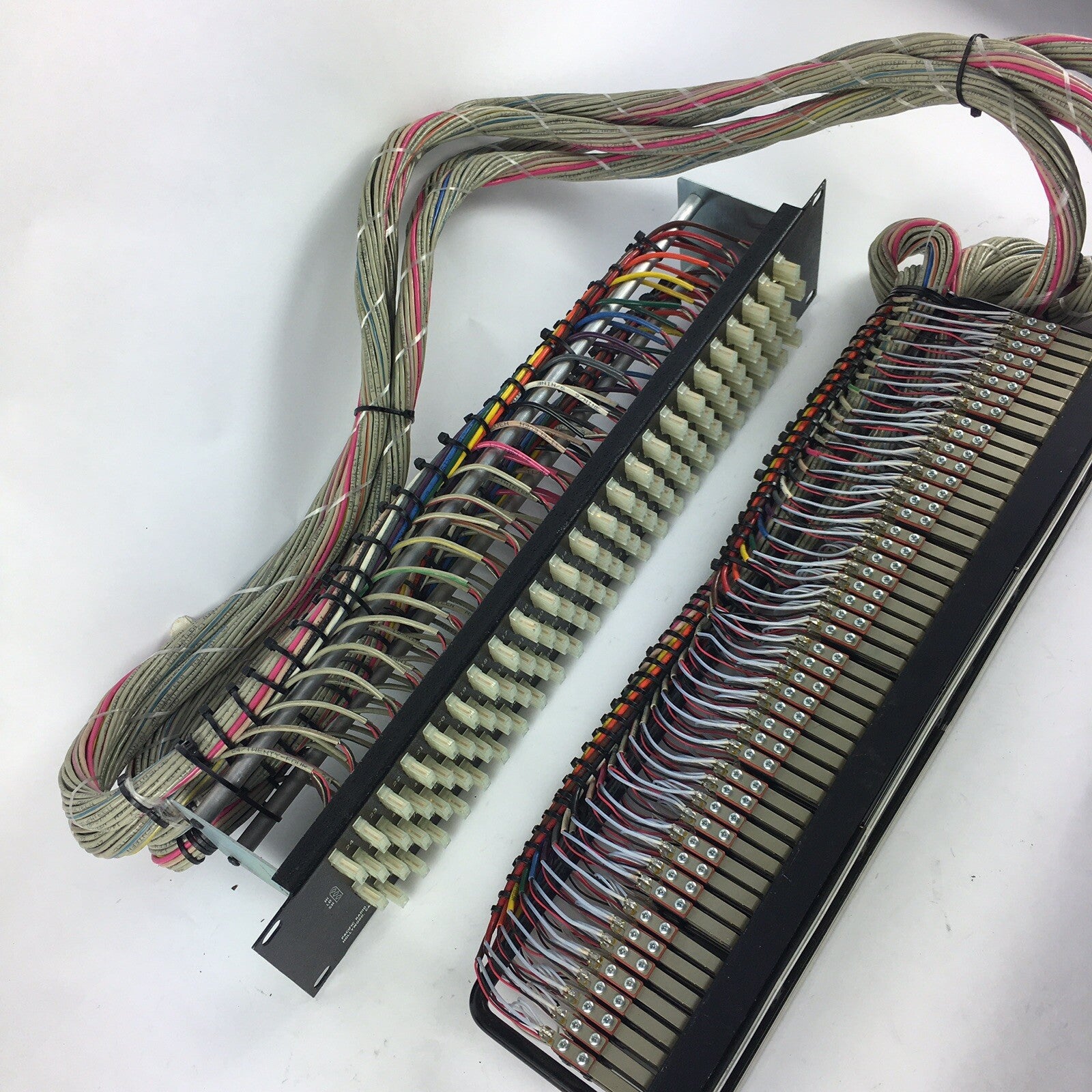 FN BLACK Rean Neutrik TT Bantam 96 Point Patch Bay Wired e3 panel 96 connectors 