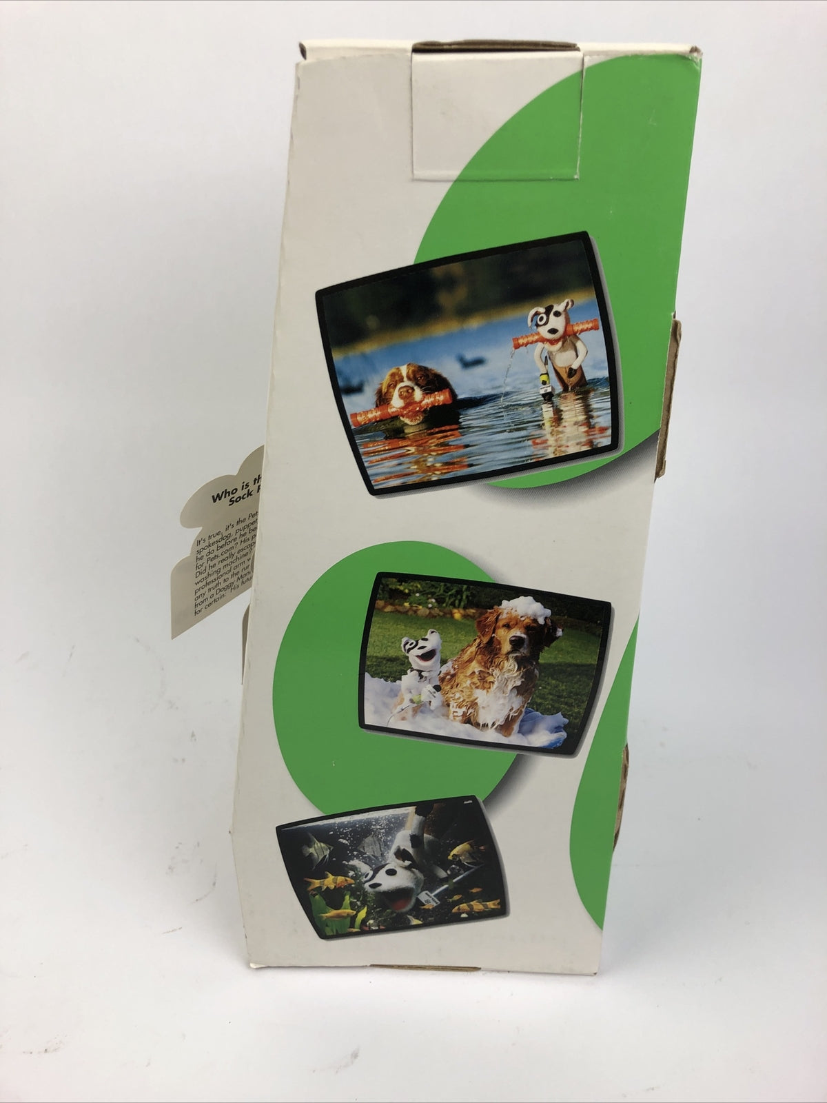 Pets.com Famous Sock Puppet Interview Dog With Box & Tag Style # 09375 - LOOK