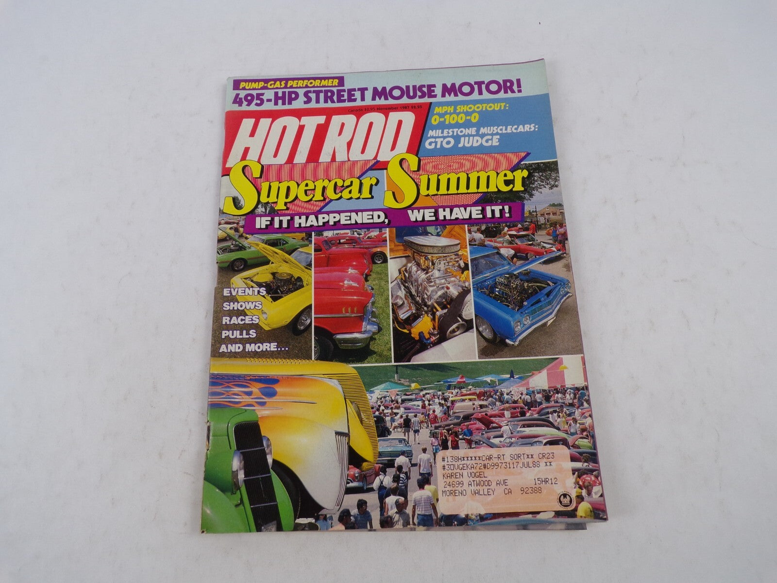 July 1988 Hot Rodding Magazine Suupercar Summer If It Happened, We Have It! Str