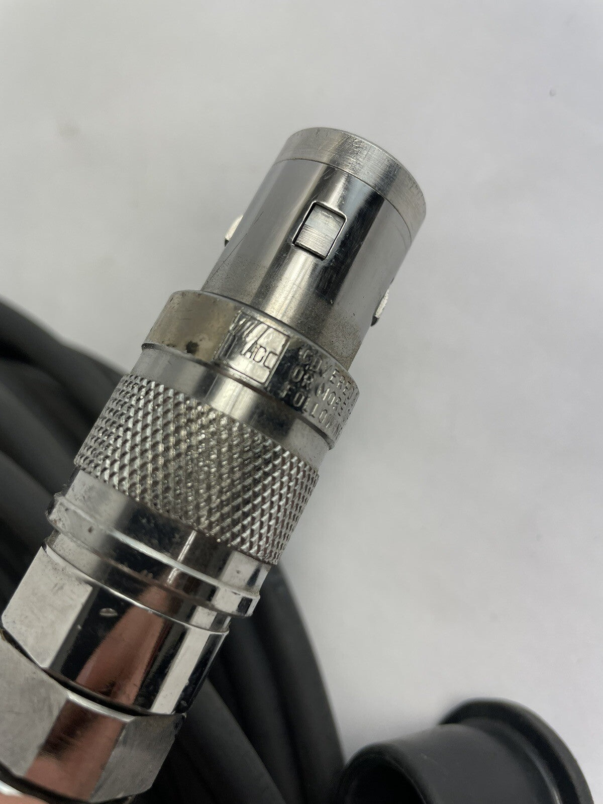 ADC Commscope TCP-B38 ProAx Triaxial Male & Female 100' Camera Connector 75 ohm