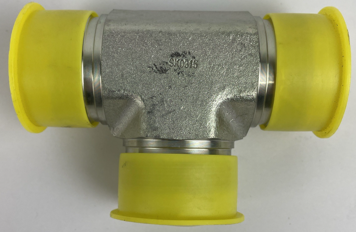 OEM PARKER HYDRAULIC 20 JTX-S TRIPLELOK-S UNION TEE 1 1/4" Male w 37° Flare  NEW