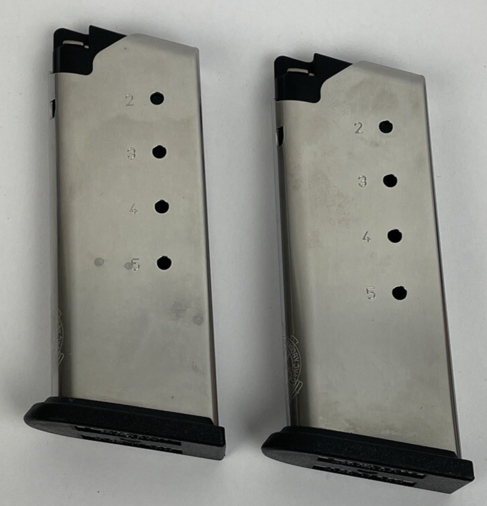 Lot (2) Springfield Armory XDS 45 Pistol Magazine 5rd 45ACP Clip