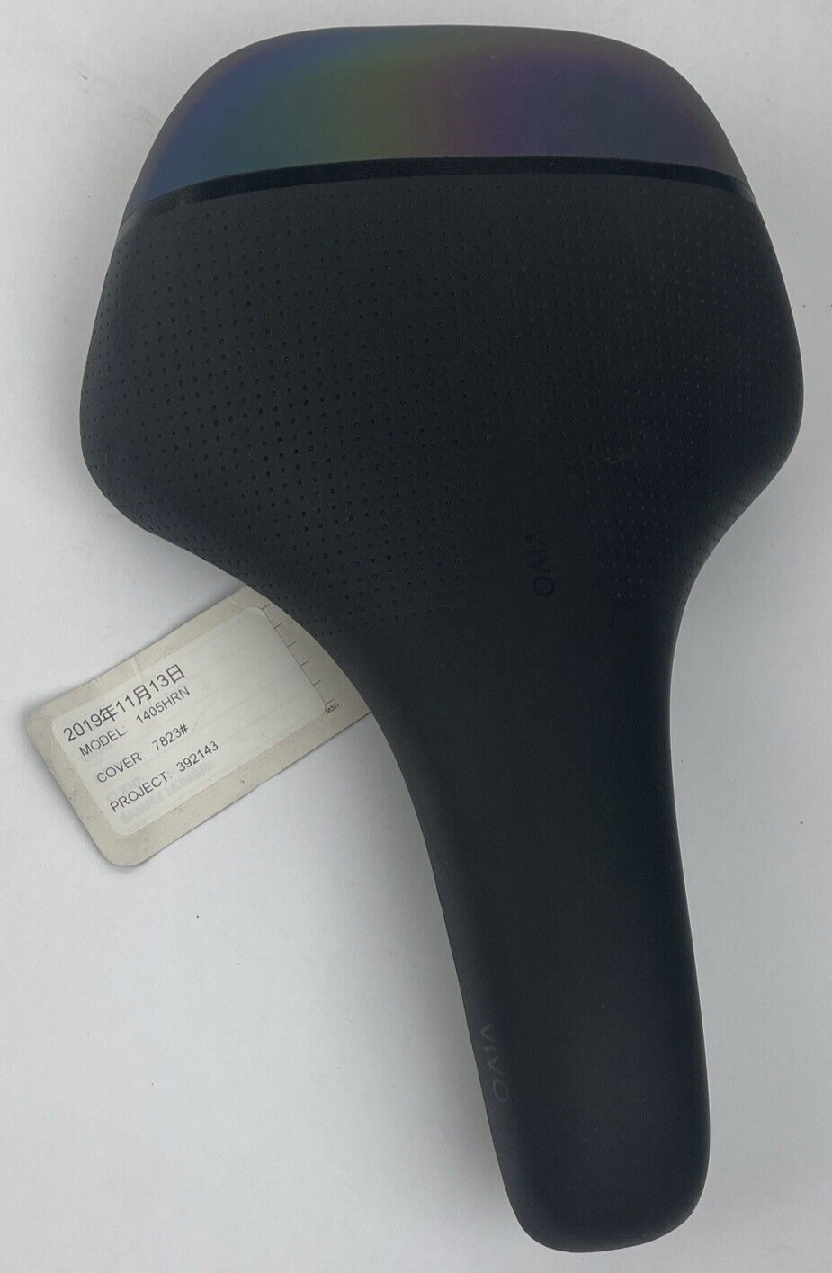 NWT Selle Royal VIVO Horn 140HRN black bicycle seat with accents 10.5 x 7 inch