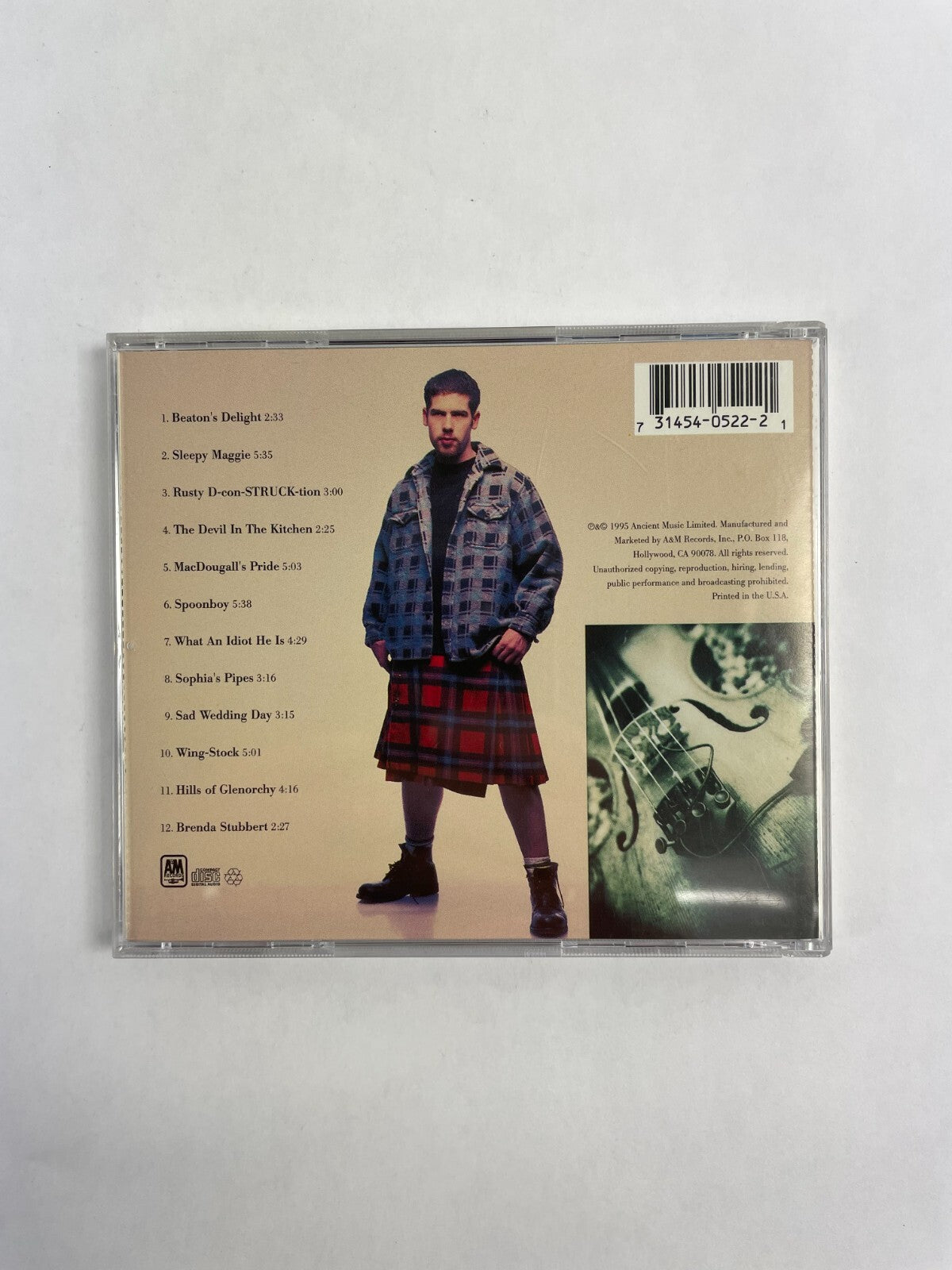 Ashley Macisaac Hi How Are You Today? Beaton's Delight Sleepy Maggie Rusty CD#72