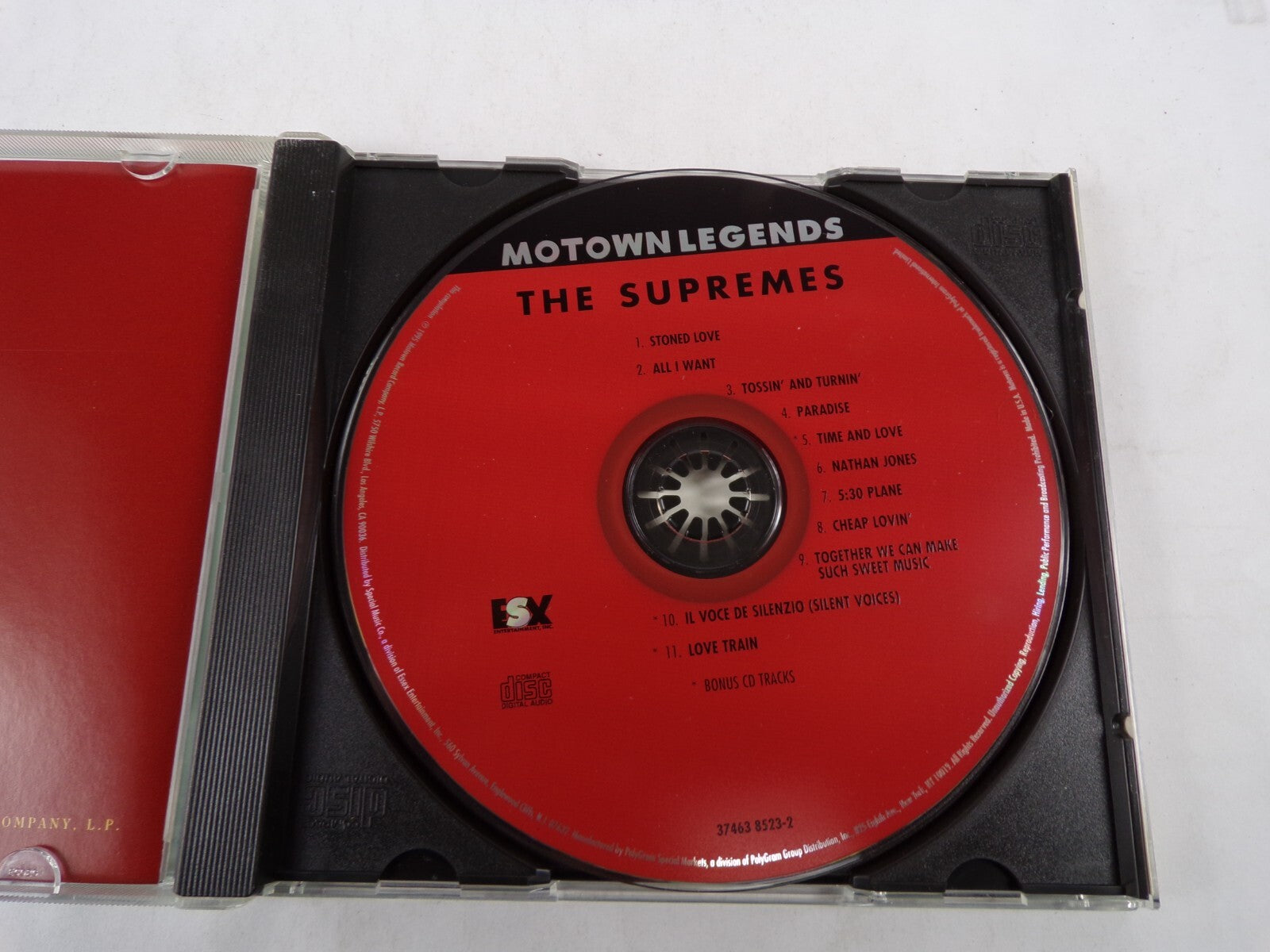 Motown Legends The Supremes Paradise Time And Love Cheap Lovin' CD#56