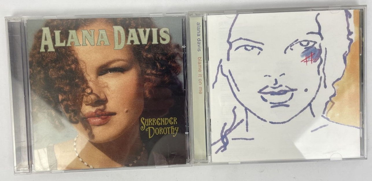 Surrender Dorothy by Alana Davis (CD, 2005, Tigress) + Blame it on Me (1997)