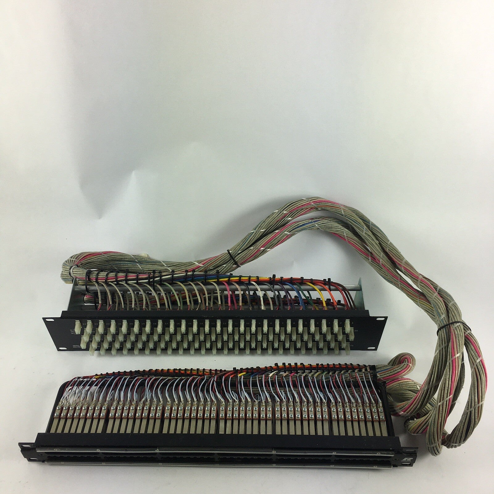FN BLACK Rean Neutrik TT Bantam 96 Point Patch Bay Wired e3 panel 96 connectors 