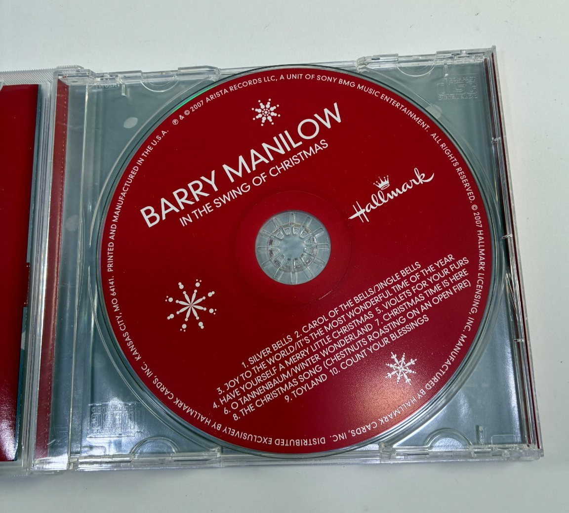 Barry Manilow In the Swing of Christmas Hallmark Arista CD 2007