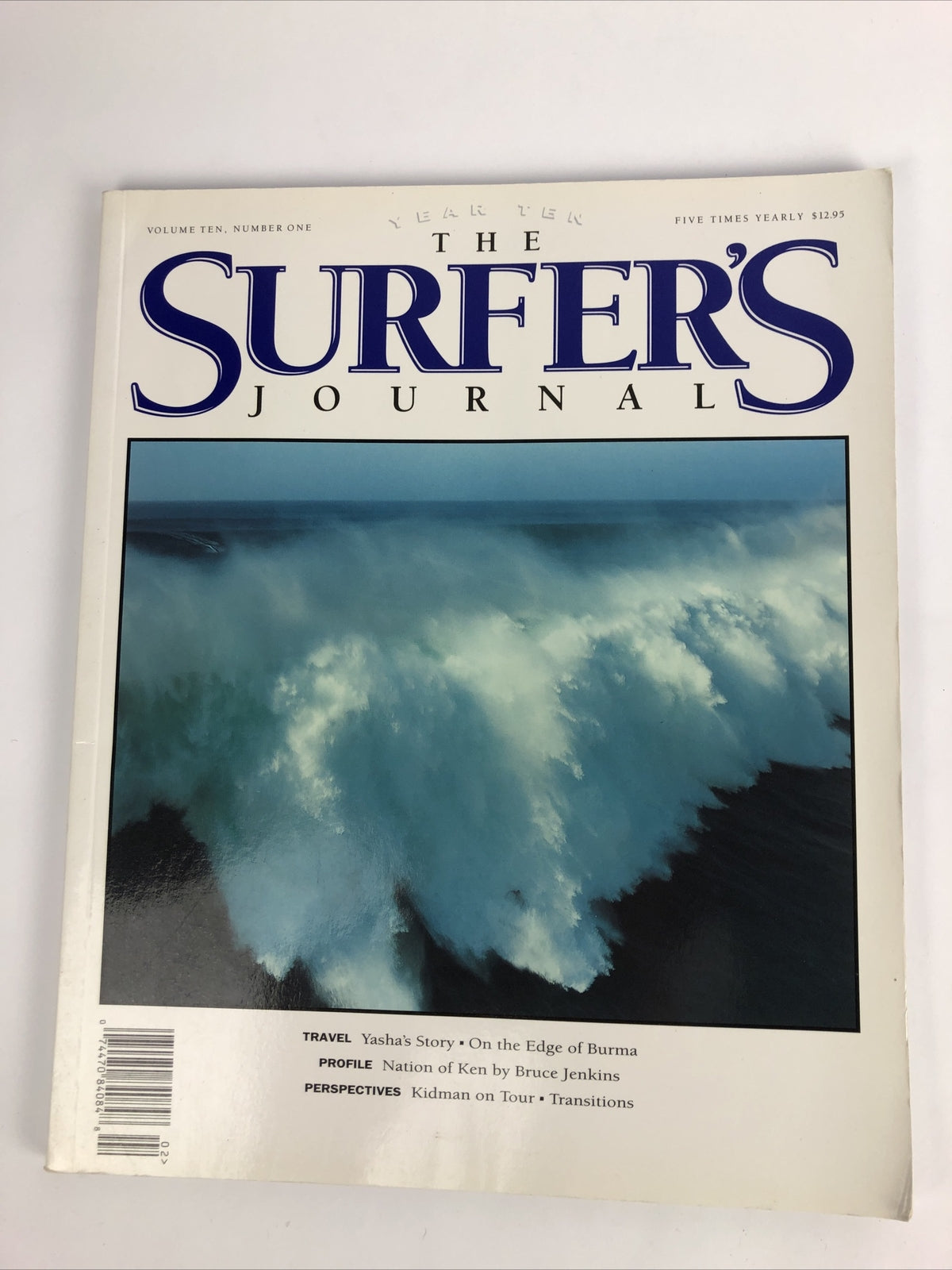 THE SURFERS JOURNAL Volume 10 Ten Number 1 One  - Free Shipping