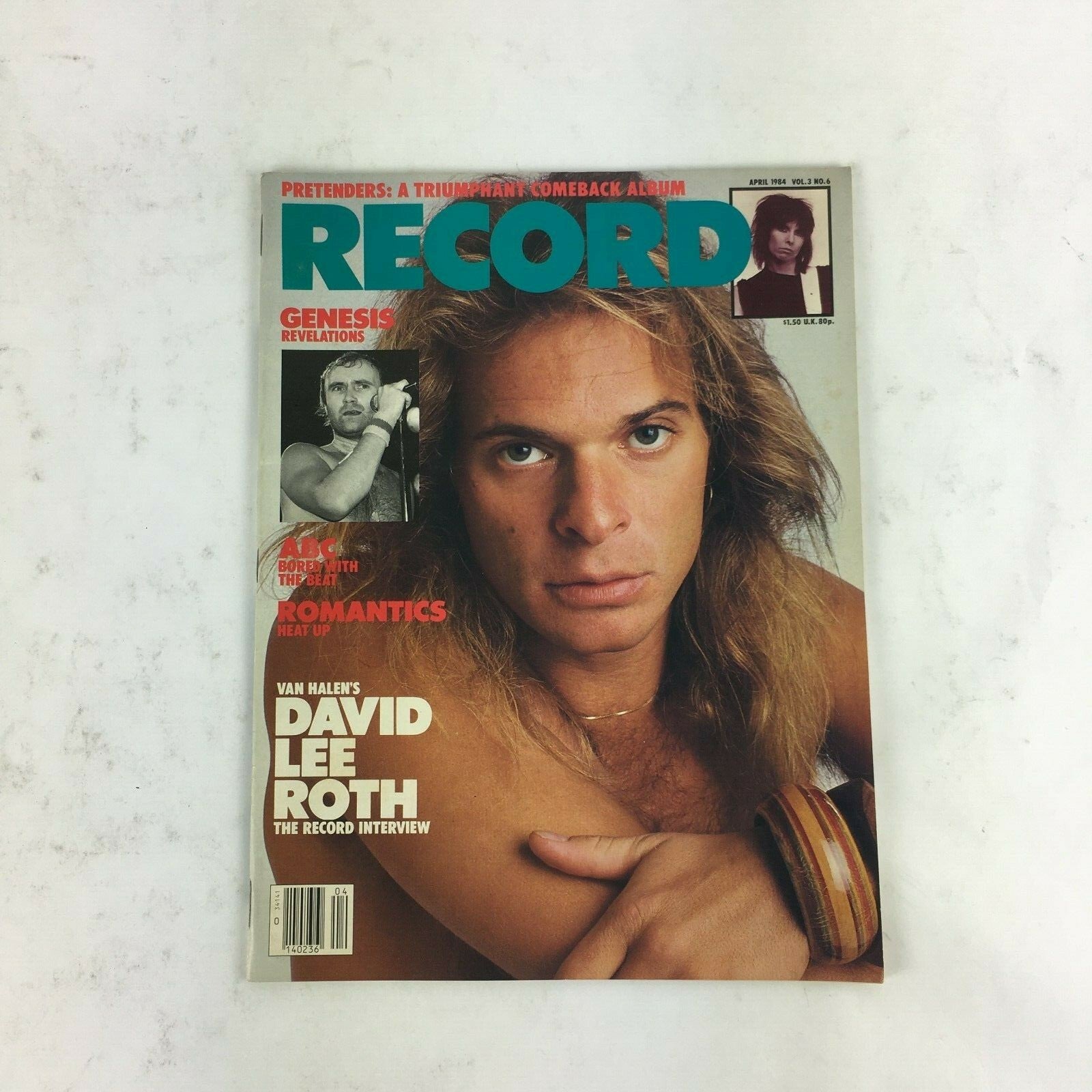 April1984 RecordMagazine DavidLee Roth Romantics Genesis ABC Bored with The Beat