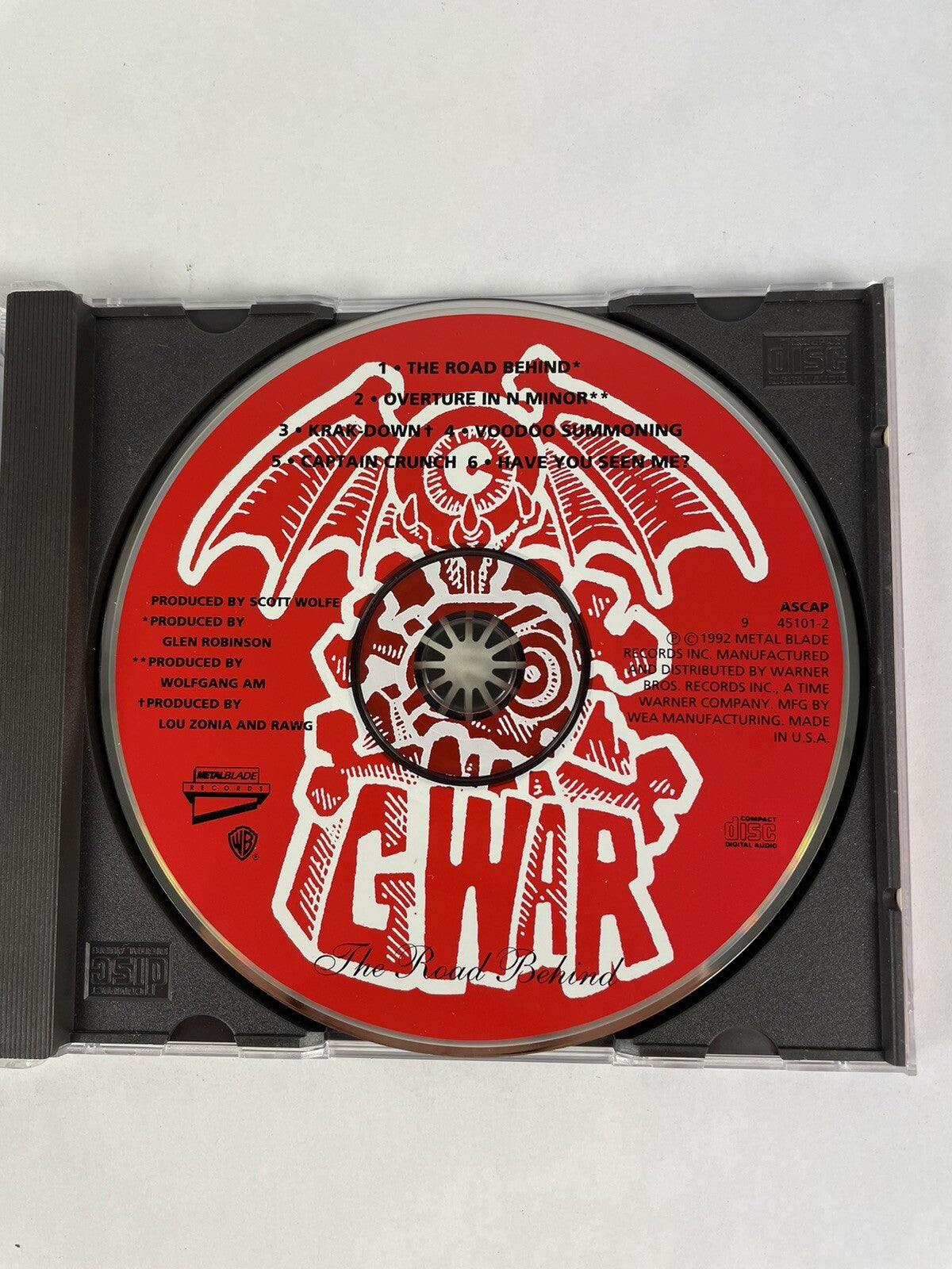 Gwar - The Road Behind (1992, Metal Blade) CD #7